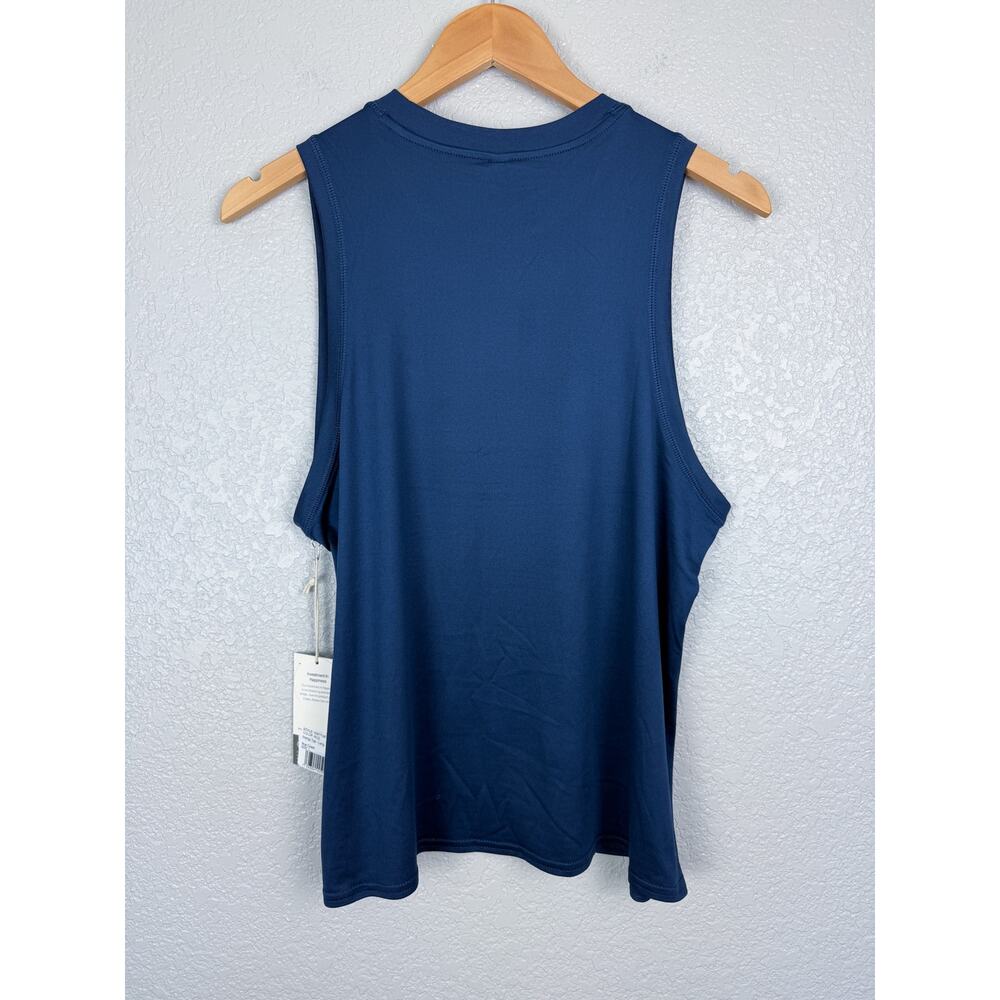 Vuori Energy Top Long Blue Coast L Jersey Stretch Lightweight Performance NWT - Picture 4 of 9